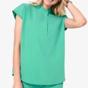 Figs Rafaela Scrub Top — Limited Edition Surgical Green